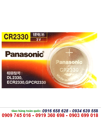 Panasonic CR2330, Pin Panasonic CR2330 lithium 3V chính hãng Panasonic Nhật